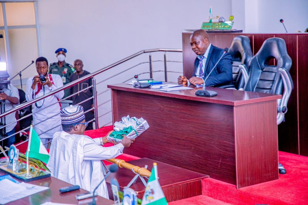 <strong>Governor Lalong Presents N139.3 Billion Naira 2023 Budget Estimates </strong>