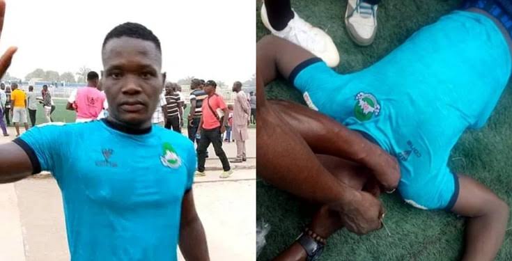 Varsity student slumps, dies in football pitch