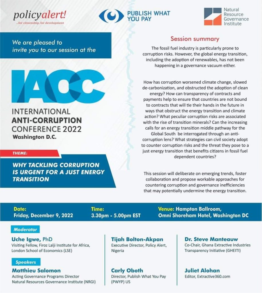 <strong>Policy Alert to hold session at IACC in Washington DC</strong>