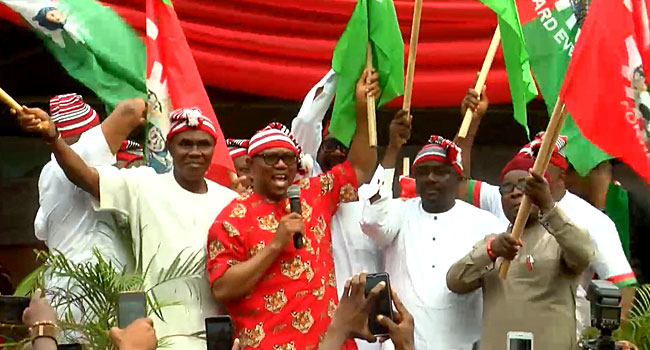Obi Holds Mega Rally In Imo, Vows To End ASUU, Doctors’ Strikes