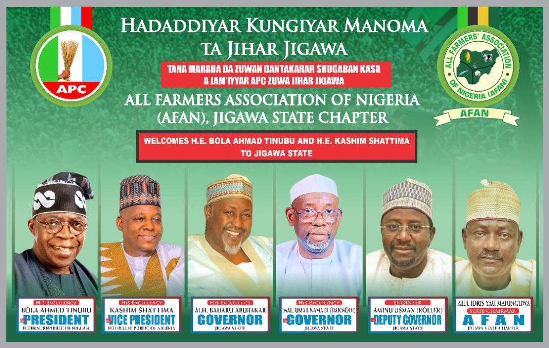 AFAN Jigawa State Chapter Shine At Tinubu’s Rally-Reports