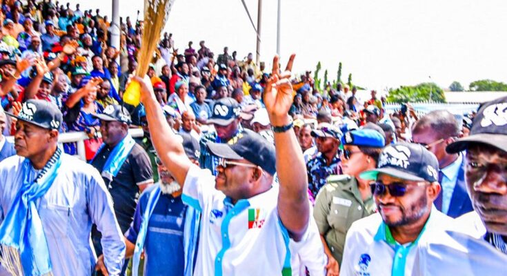 2023: Gov. Bello Flags of Campaign In Kogi East, Assure People Of Victory