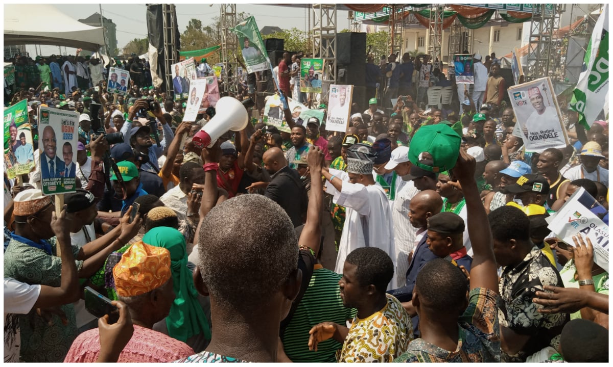 APC’s Amosun Shuns Abiodun, Leads ADC Governorship Rally in Ogun