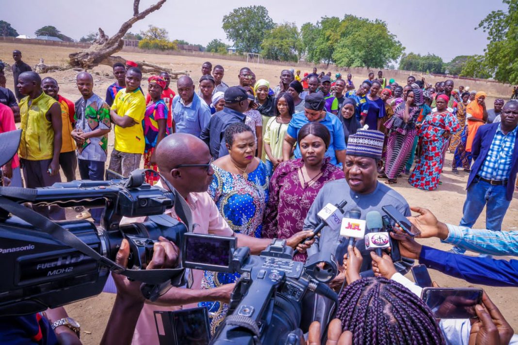 Nigeria Decides- Lalong vote at Shendam , optimistic of Tinubu’s victory