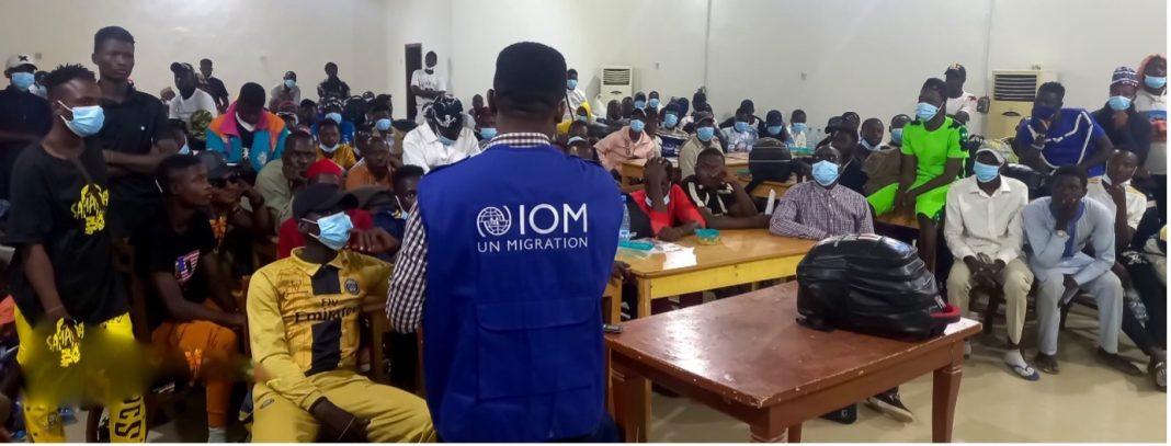 FG, IOM returns 150 migrants back to Nigeria