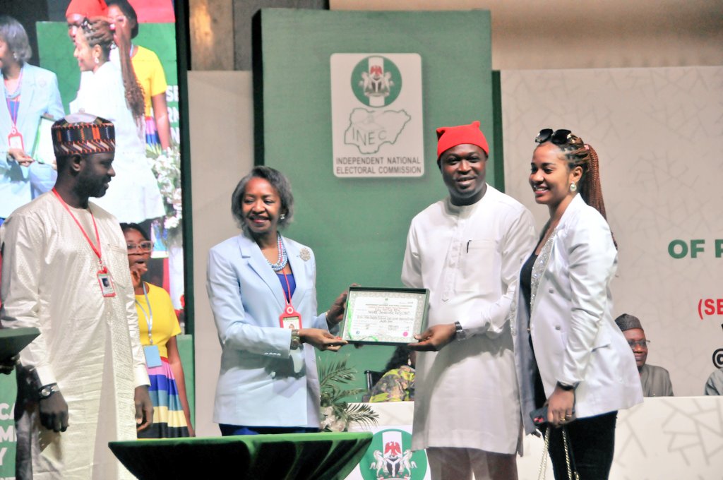 Presents Certificates Of Return To Reps-Elect Ongoing – INEC