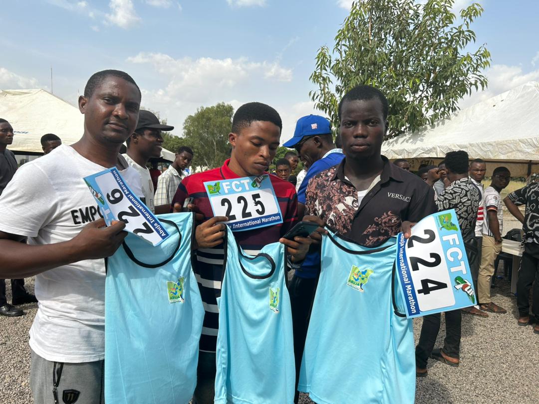 Runners throng Abuja International Expo to collect kits