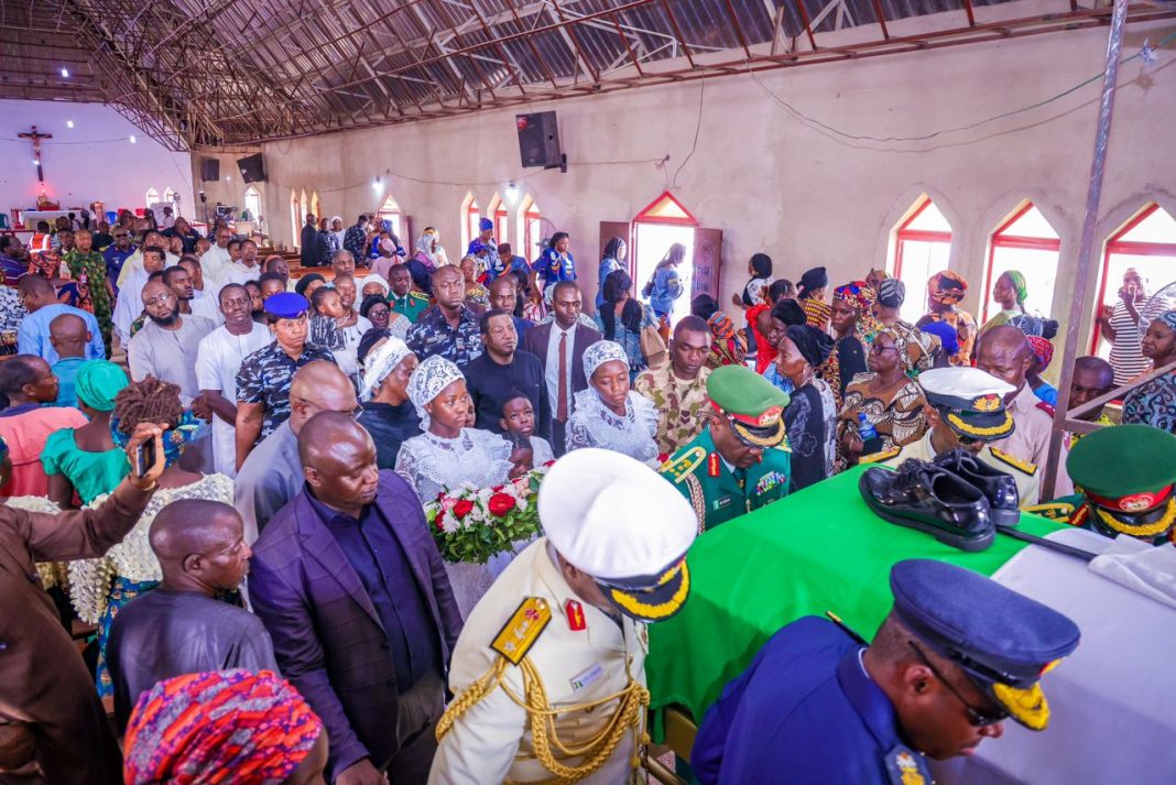 Former Airforce Spokesman, Air Commodore Wapkerem Martins Maigida Laid To Rest