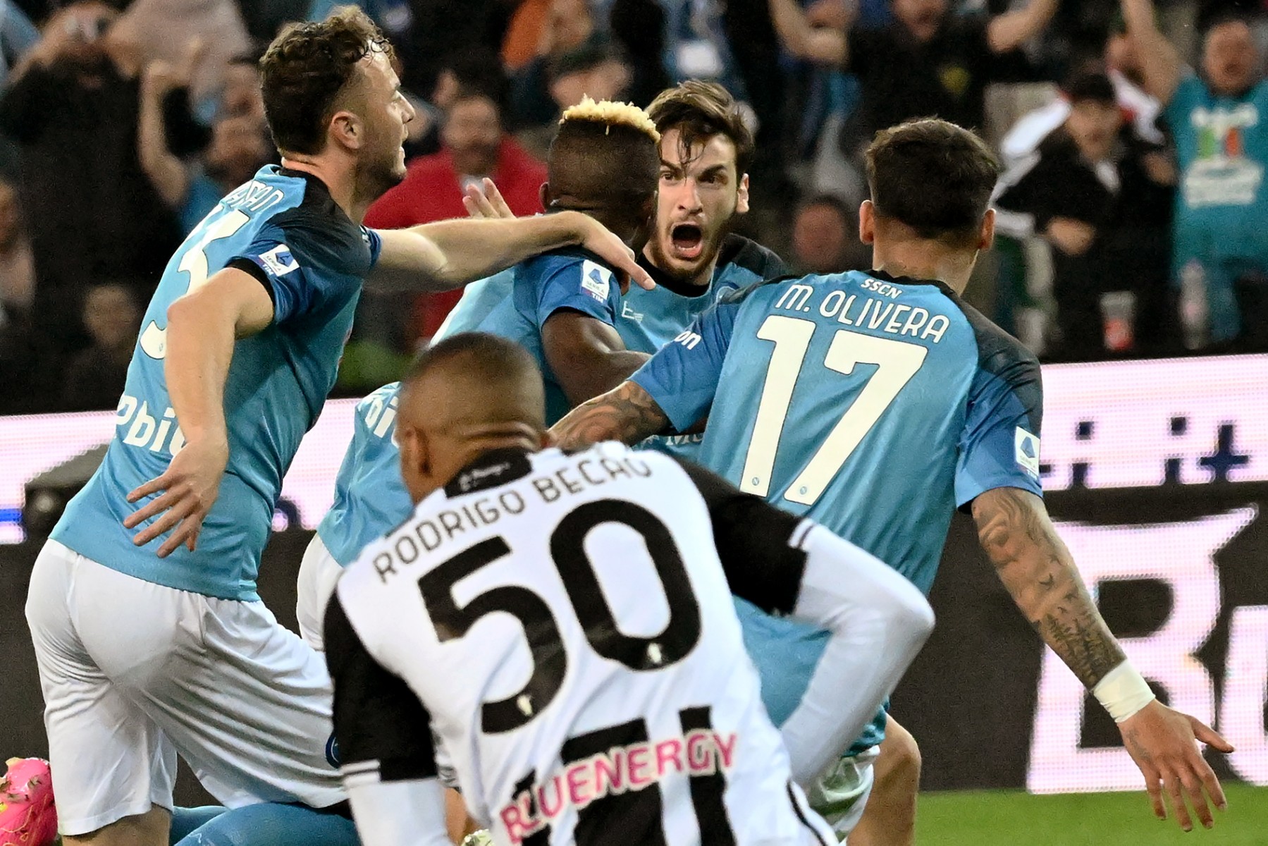 Osimhen Seals Napoli’s First Serie A Title In 33 Years