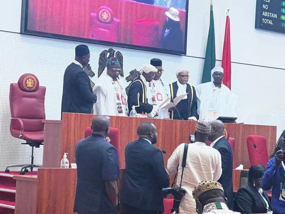 Senator Barau Jibrin Sworn in as Deputy Senate President