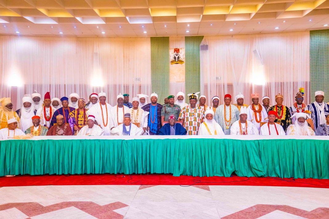 Details Of Tinubu’s Meeting With Traditional Rulers Unveiled