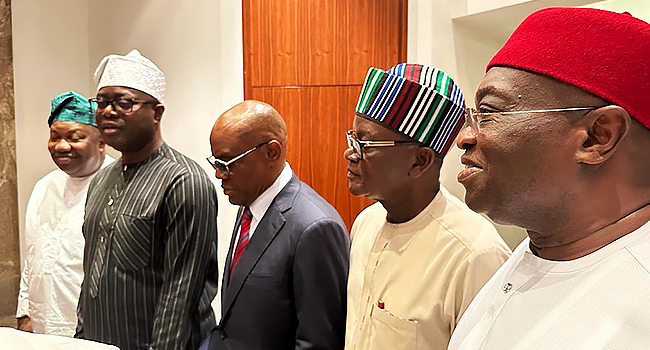 G5 Leaders Confer With Tinubu at Aso Rock