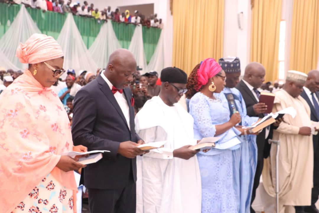 Gov. Sule swears in SSG, Perm Secs, Members of JSC