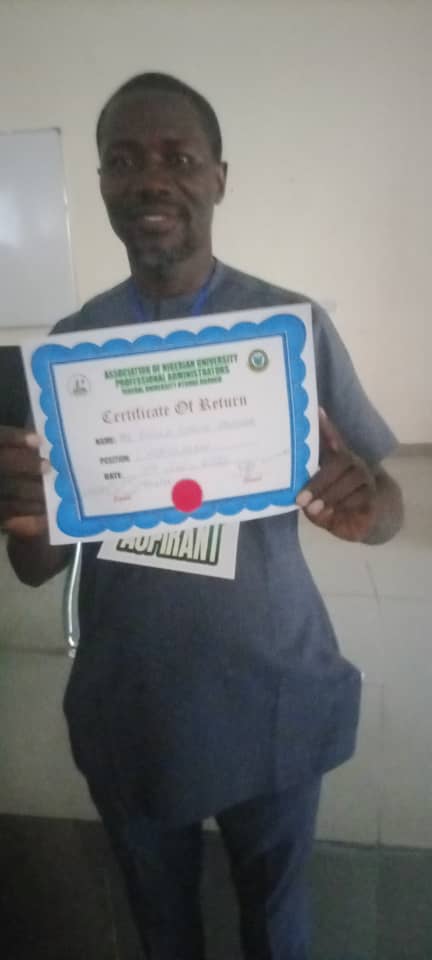 Figilo Elected New FUO ANUPA Chairman