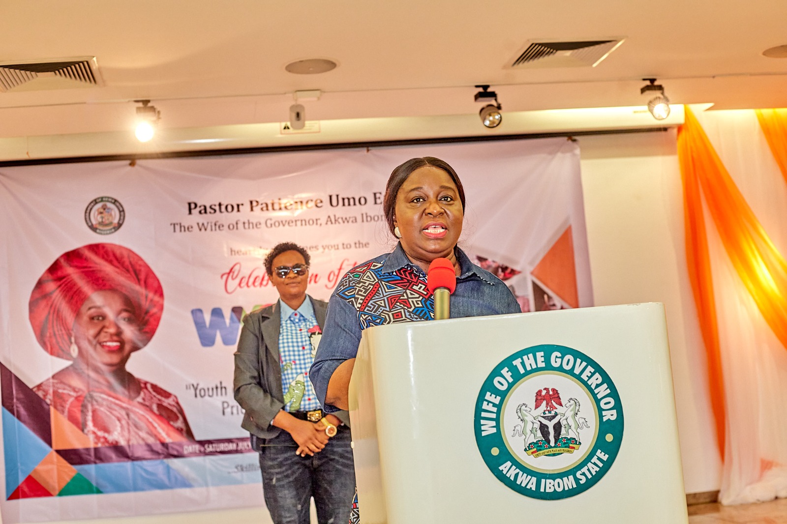Young entrepreneurs can rescue Nigeria from poverty, says AIbom First Lady