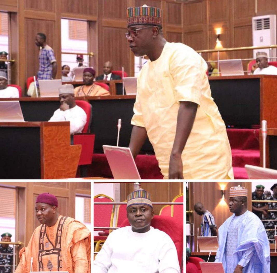 Nasarawa Assembly constitutes 8 principal officers