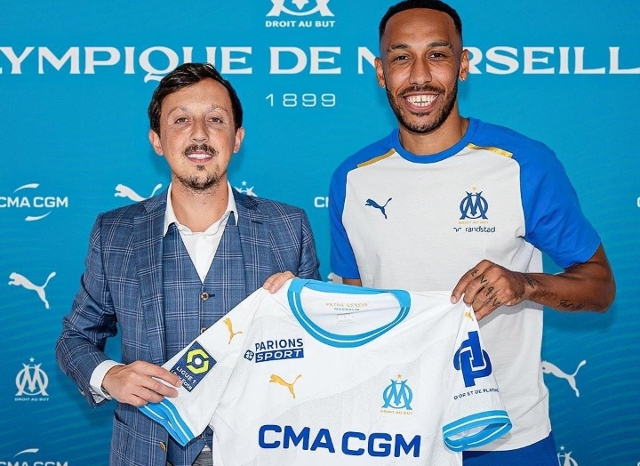 Aubameyang Joins Olympique Marseille After Departure from Chelsea