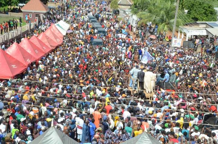 Idah Agog As SDP Governorship Candidate, Muri Storms The Historical Town In Kogi