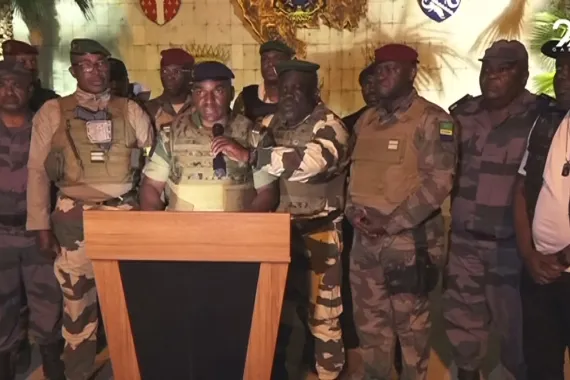 COUP: Gabonese Military Seize Power, Cancels Recent Election Result