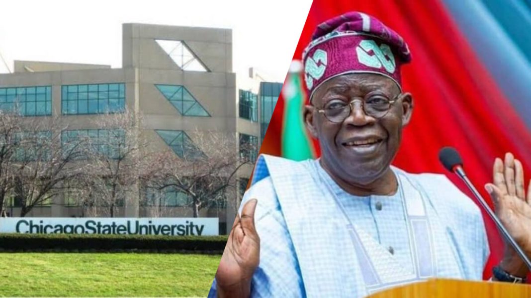 Chicago-State-University locks tinubu x aug 29