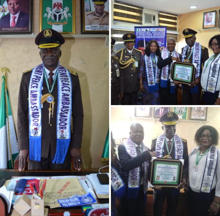 Comptroller Of Immigration Bags UN Peace Ambassador Award