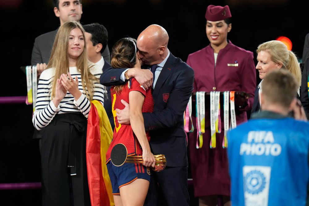 FIFA Suspends Spanish Football Chief Rubiales Following Hermoso Kiss Incident