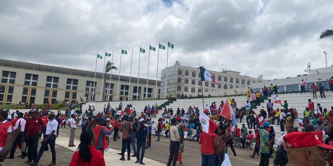 Nigerian Workers Protest Hardship