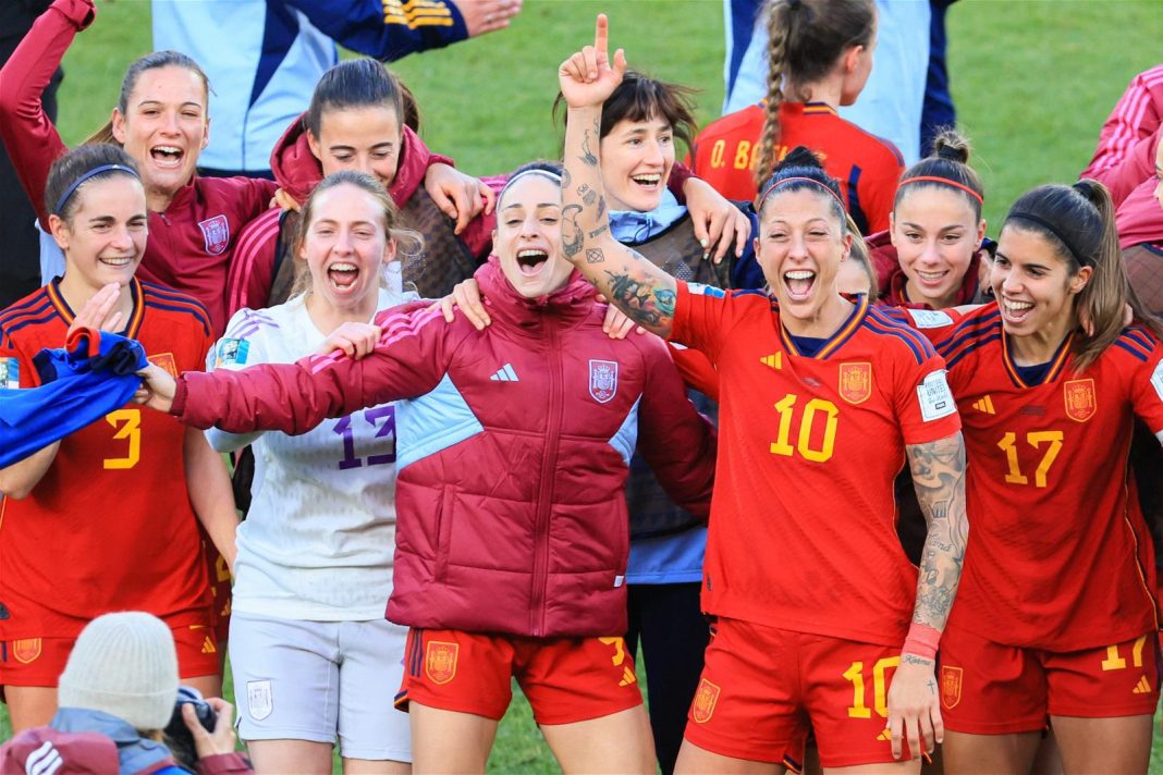 Spain Advances to Women’s World Cup Semi-Finals for the First Time, Awaits Japan or Sweden