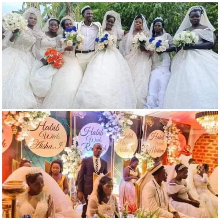 Ugandan Businessman Ssaalongo Nsikonenne Habib Ssezzigu Marries Seven Wives in Spectacular Ceremony