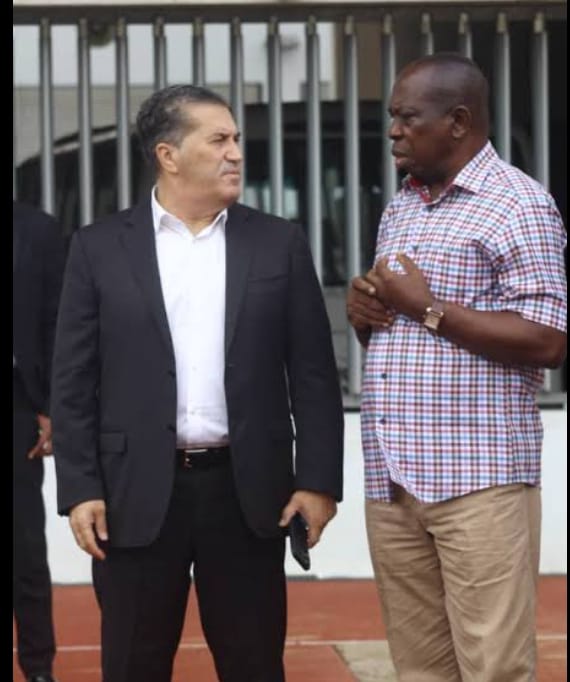 Nigeria vs Sao Tome: Coach Peseiro, Others land in Uyo