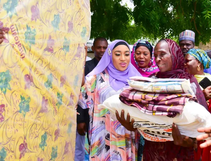 Edu takes relief  materials to 900 households in Maiduguri Shwari IDP camps
