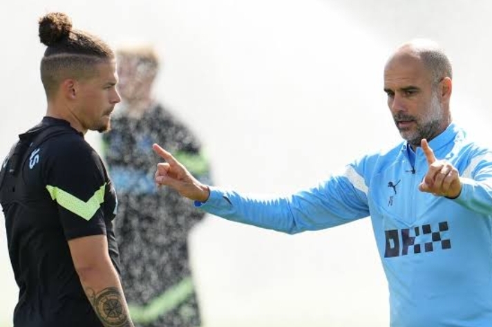 **”Guardiola Frustrated by Kalvin Phillips’ Performance at Manchester City”**