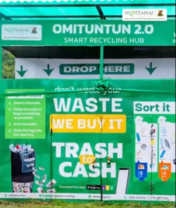 Oyo Govt., Mottainai Unveil Smart Recycling Hub in Ibadan