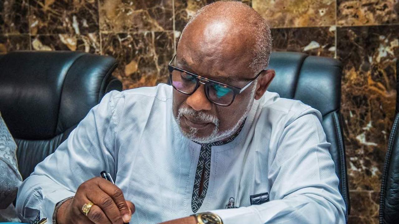Governor Akeredolu Working from Ibadan Due to Accommodation Challenges, Ondo Government Explains