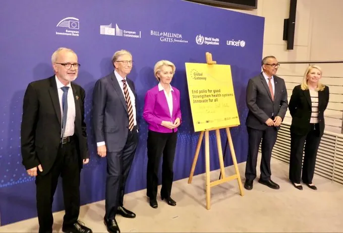 WHO, UNICEF, B&M Gates to commit €1.1 bn to polio eradication