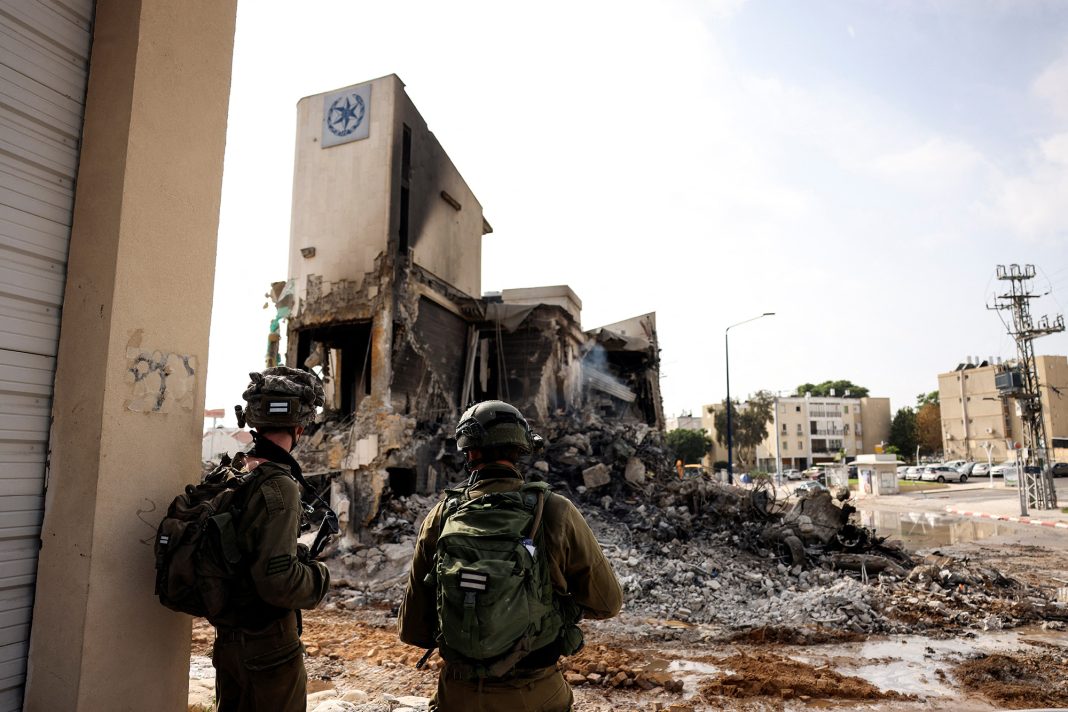 Israel’s Military Regains Control of Communities Around Gaza