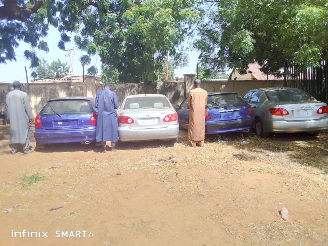 Sokoto Police Crack Down on Car Theft Ring – Four Arrested in Massive Bust!