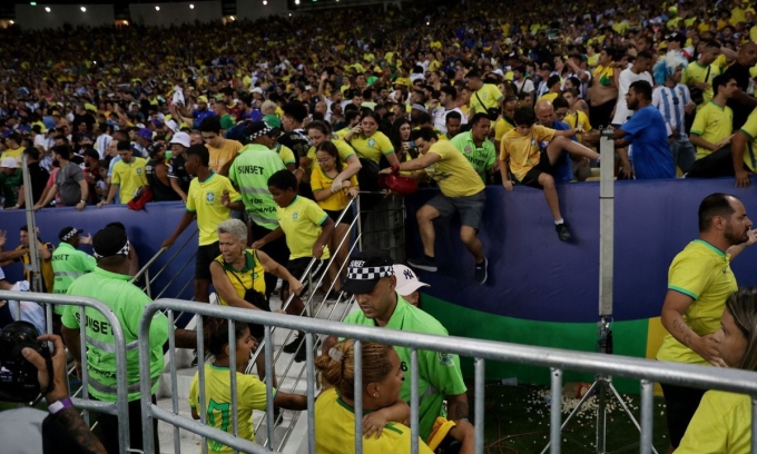 “Violent Clashes Mar Brazil vs. Argentina World Cup Qualifier; Messi Accuses Police Brutality”