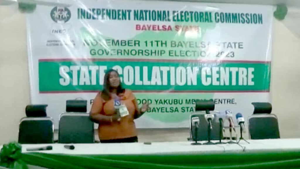 INEC To Start Result Collation Of Bayelsa Election On Sunday Morning