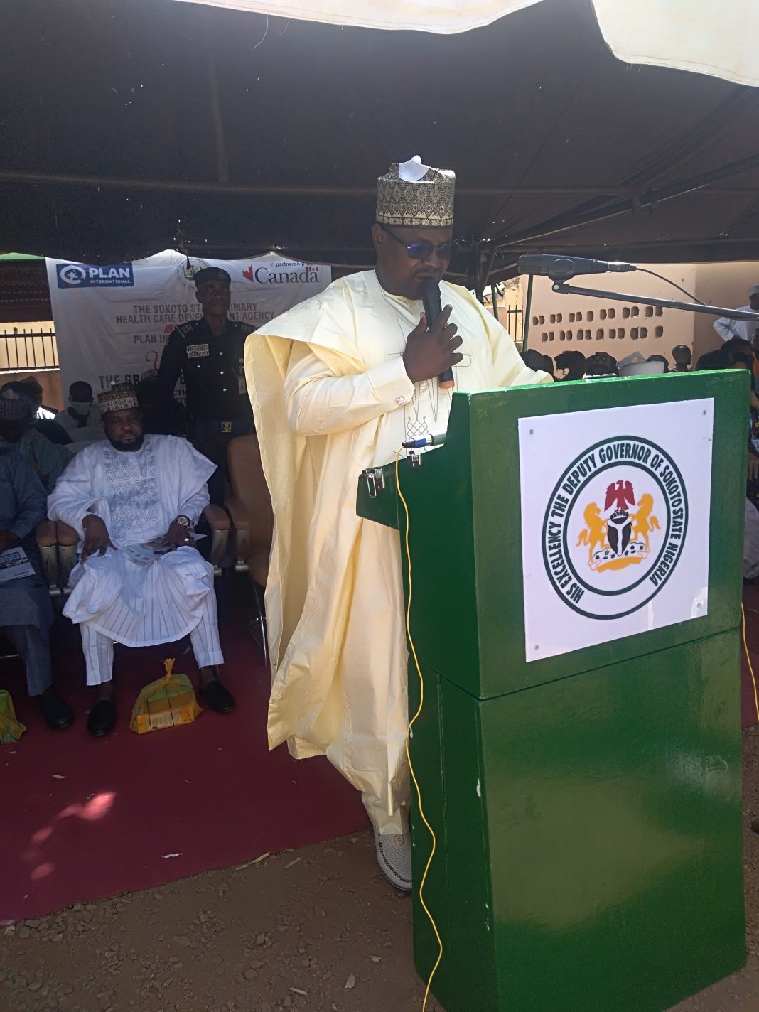 The Sokoto State Primary Health Care Development Agency In Partnership With Plan International Nigeria Organized Ground-Breaking Ceremony For The Construction And Renovation of 11 Health Facilities In 7 LGAs