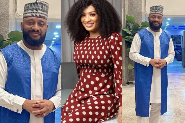 Yul Edochie’s Bold Move: Wearing wedding ring amid divorce, adopts a new name, sparking intrigue and discussions on bigamy fears.