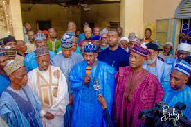 Gov. Aliyu visits  ex-President Shagari’s burnt house, directs immediate renovation of  the house