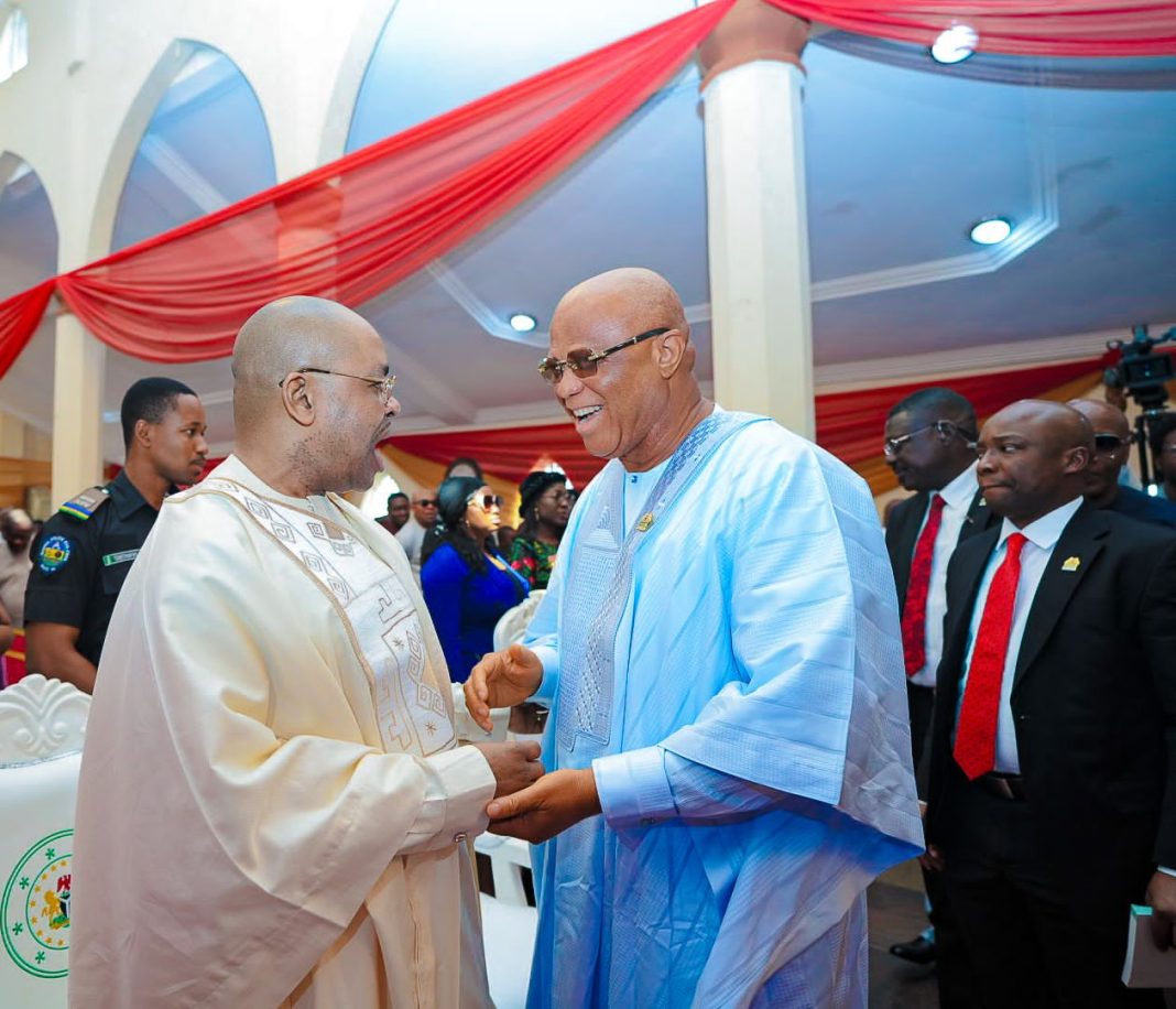 Ex Gov Emmanuel not dictating for me, says Gov Eno
