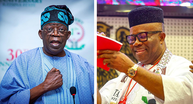 Tinubu, others pour encomiums on Akpabio @61