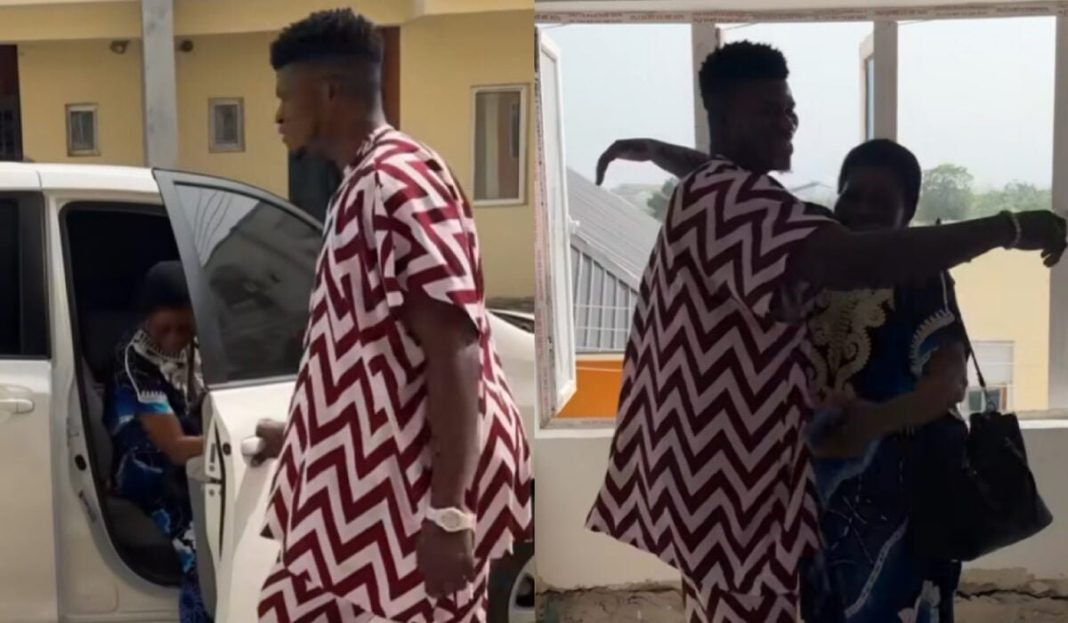 Skit Maker Zicsaloma Surprises Mother with a New Home