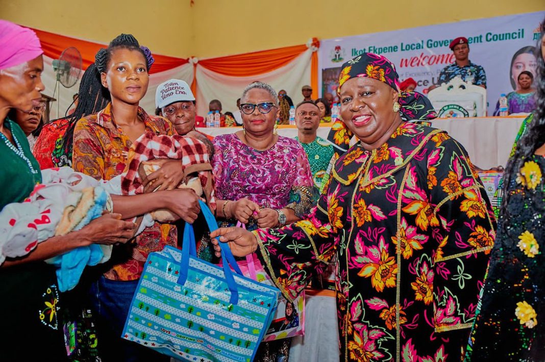 A’Ibom First Lady to begin payment of stipend to multiple birth families