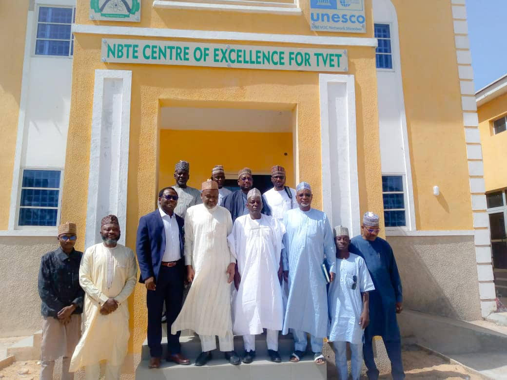 Kano State Polytechnic Principal Officers Visited NBTE.