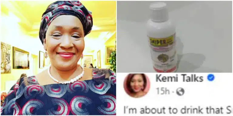“I’m about to drink sniper” – Kemi Olunloyo shares cryptic post, hints at committing suicide