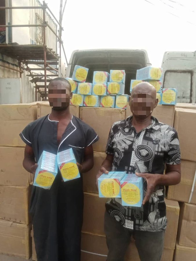 Lagos police arrest two with 70 cartons of expired drugs