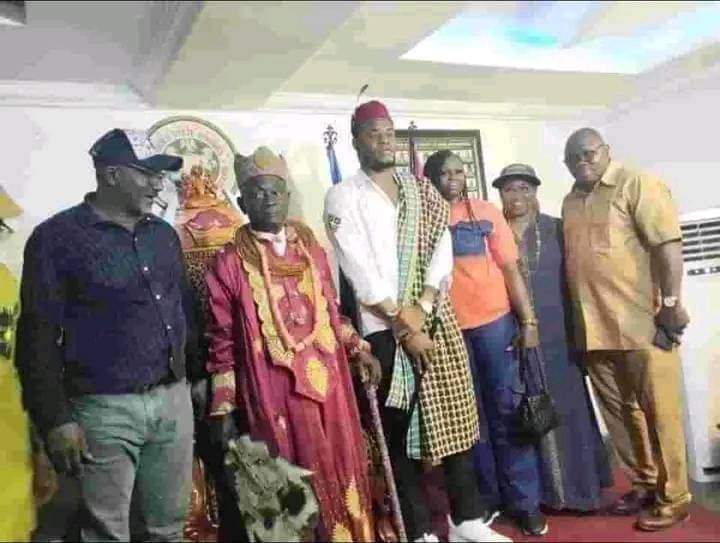 Stanley Nwabali Receives Chieftaincy Title in Rivers Hometown